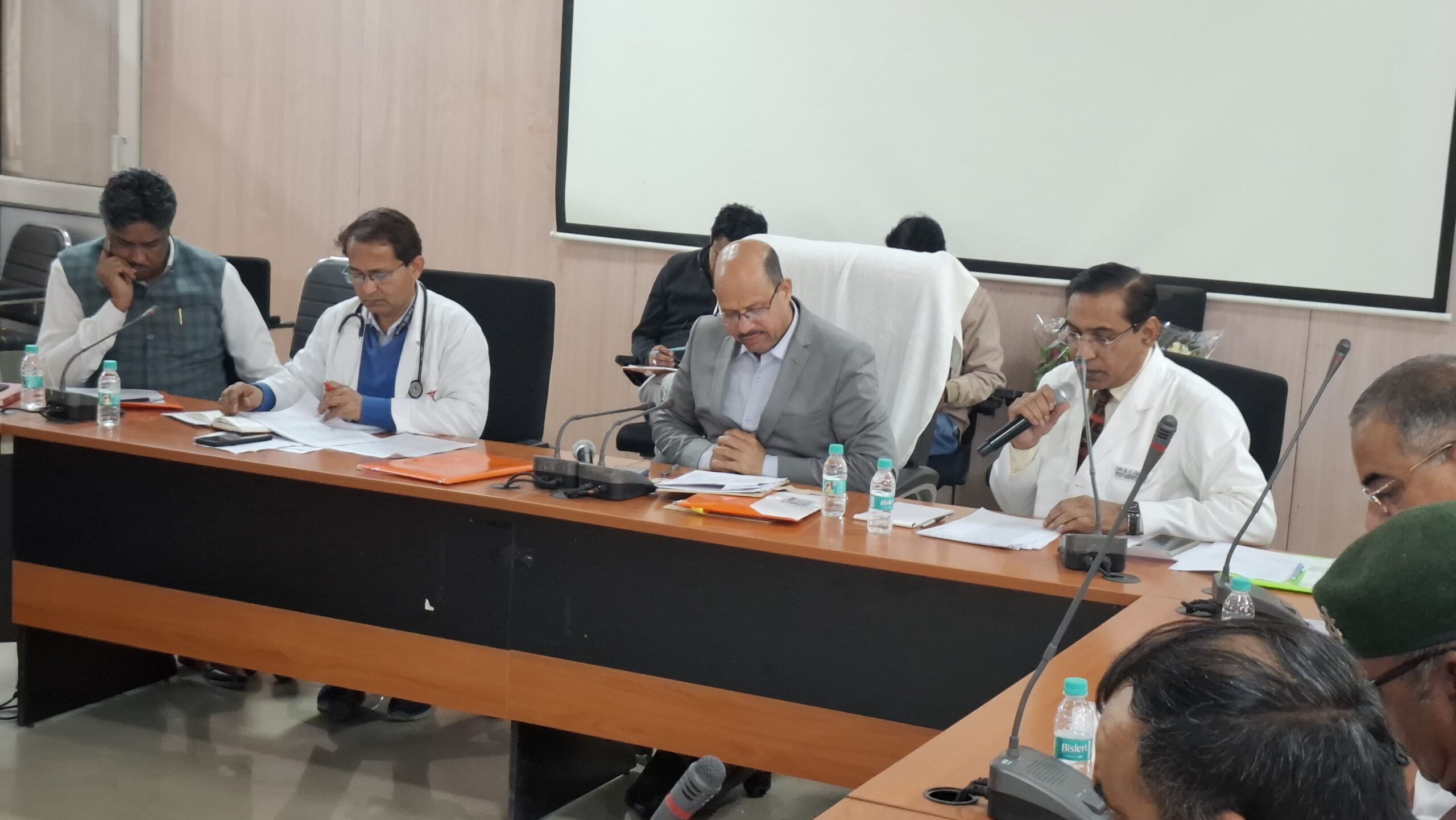 पीबीएम:संभागीय आयुक्त विश्राम मीणा कि अध्यक्षता मे आरएमआरएस की 60वीं बैठक संपन्न