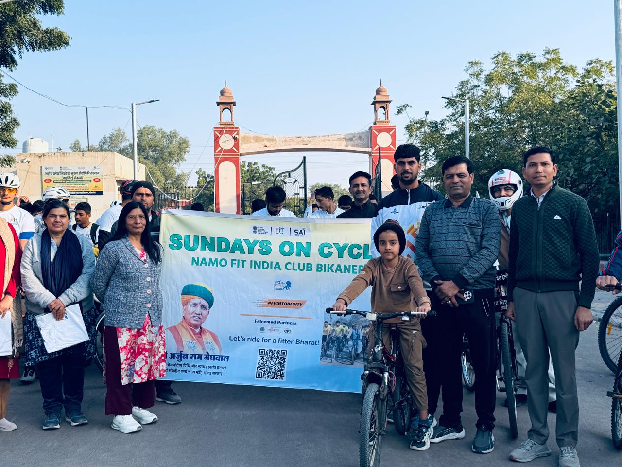 संडे ऑन साइकिल’ का 13वां संस्करण उत्साहपूर्वक आयोजित