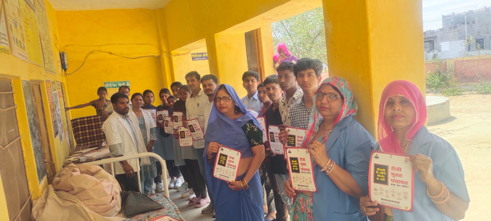 टीबी मुक्त भारत अभियान के अंतर्गत मढ़ में स्वास्थ्य विभाग की बड़ी पहल