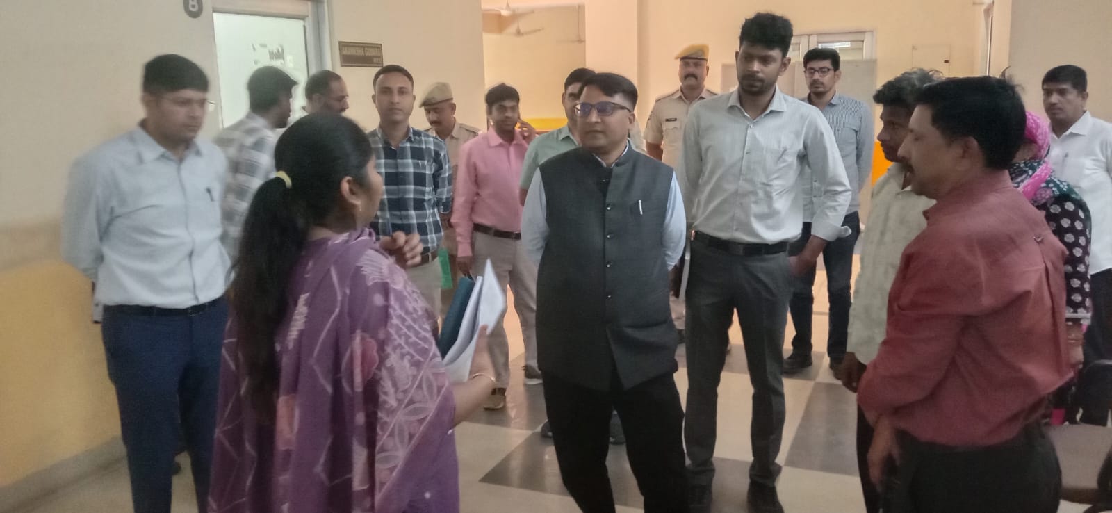 जिला कलेक्टर एवं बीकानेर विकास प्राधिकरण अध्यक्ष ने बीडीए का किया औचक निरीक्षण