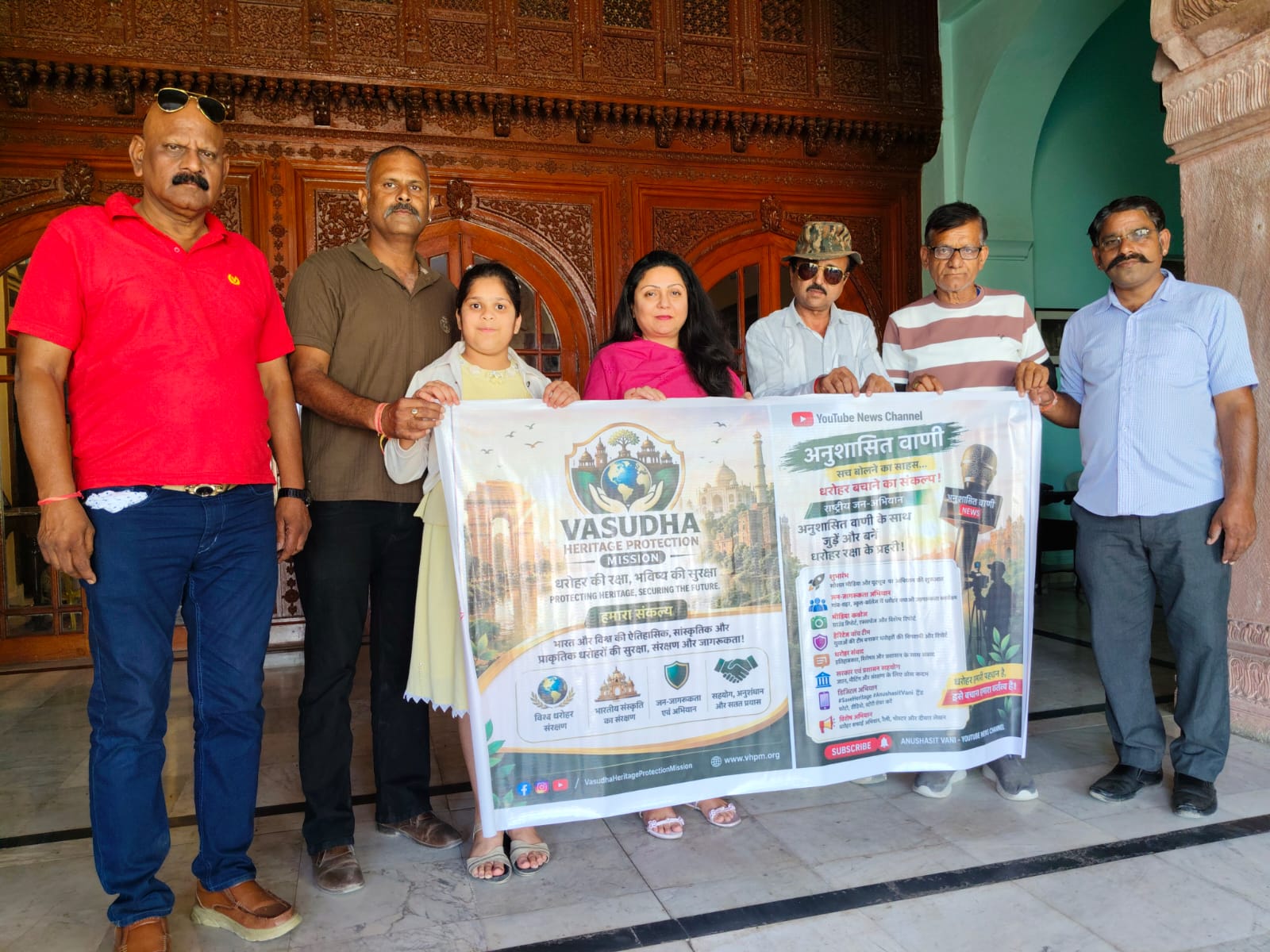 बीकानेर से धरोहर संरक्षण का शंखनाद: “वसुधा हेरिटेज प्रोटेक्शन मिशन” का भव्य शुभारंभ