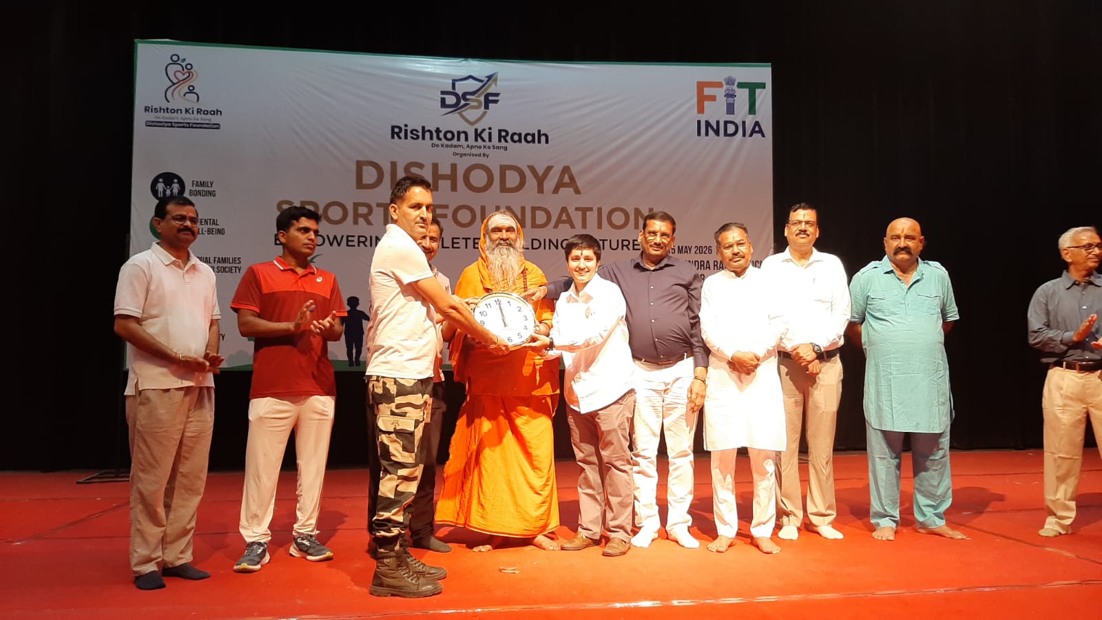 दिशोदय स्पोर्ट्स फाउंडेशन का भव्य आयोजन सभ्यता संस्कृति, फिटनेस और राष्ट्रीय भक्ति को समर्पित