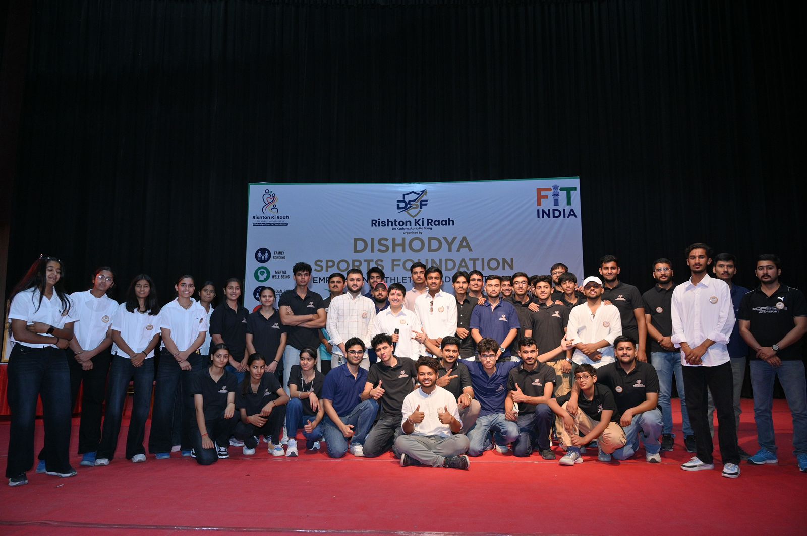 दिशोदय स्पोर्ट्स फाउंडेशन नशा मुक्त भारत के लिये युवाओं का बना प्रेरणा स्रोत