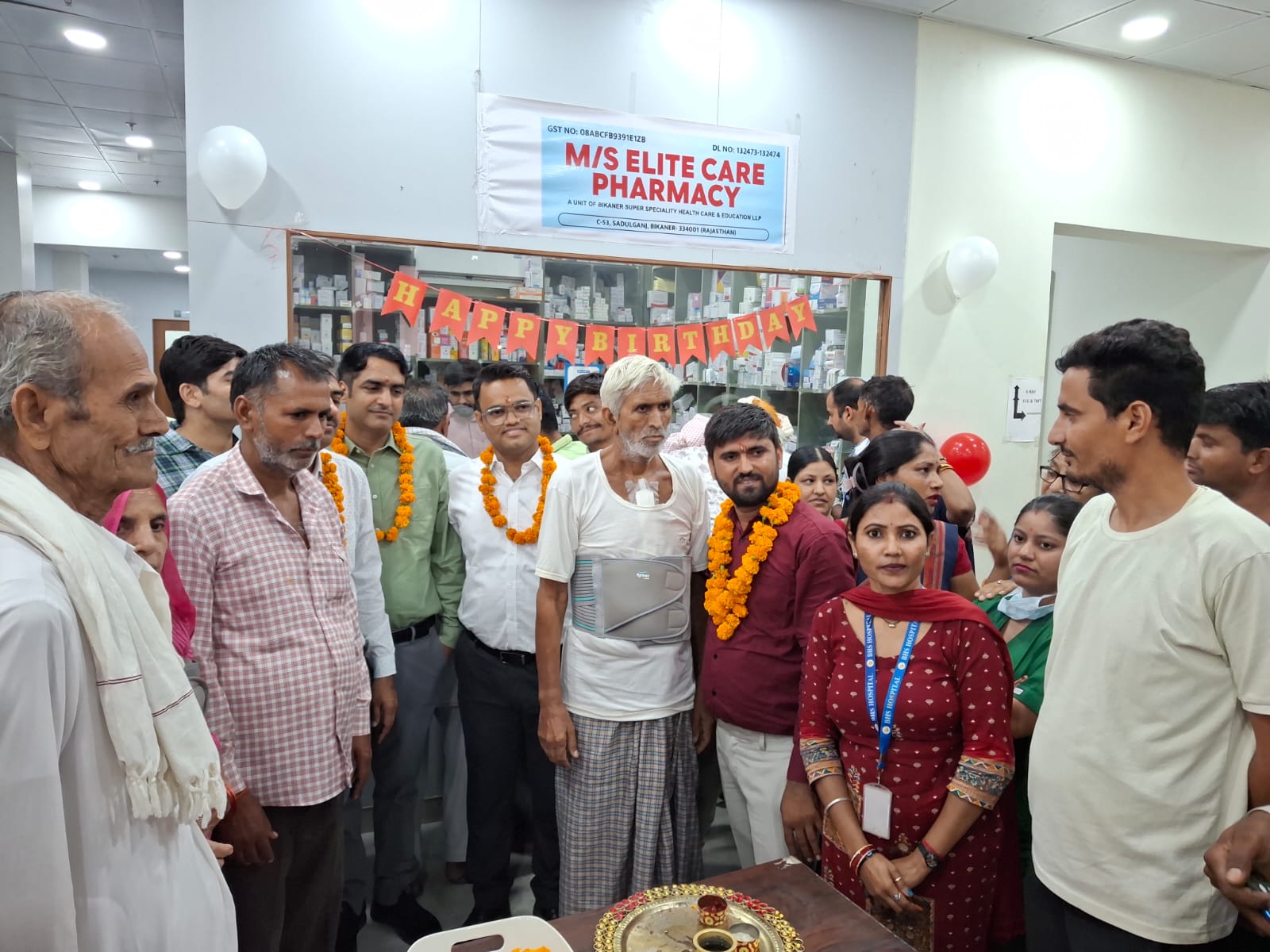 बायपास सर्जरी बनी जीवनदान, डॉ.जयकिशन सुथार के जन्मदिन पर सम्मान समारोह