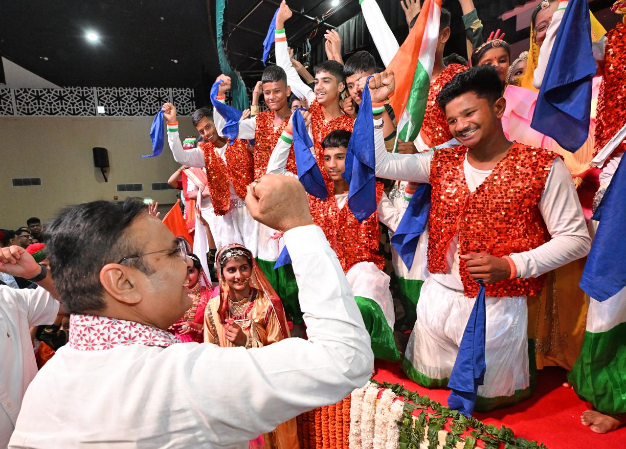 बीकानेर में स्वाधीनता दिवस की पूर्व संध्या पर सांस्कृतिक कार्यक्रमCultural program on the eve of Independence Day in Bikaner