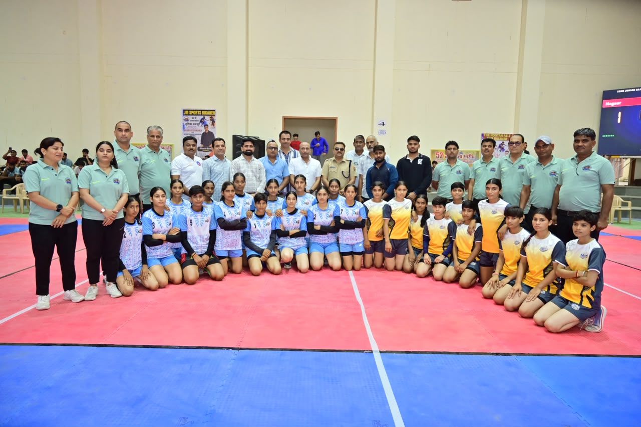 एडिशनल एसपी चक्रवर्ती सिंह राठौड़ का खिलाड़ियों में उत्साहवर्धन संदेश :-