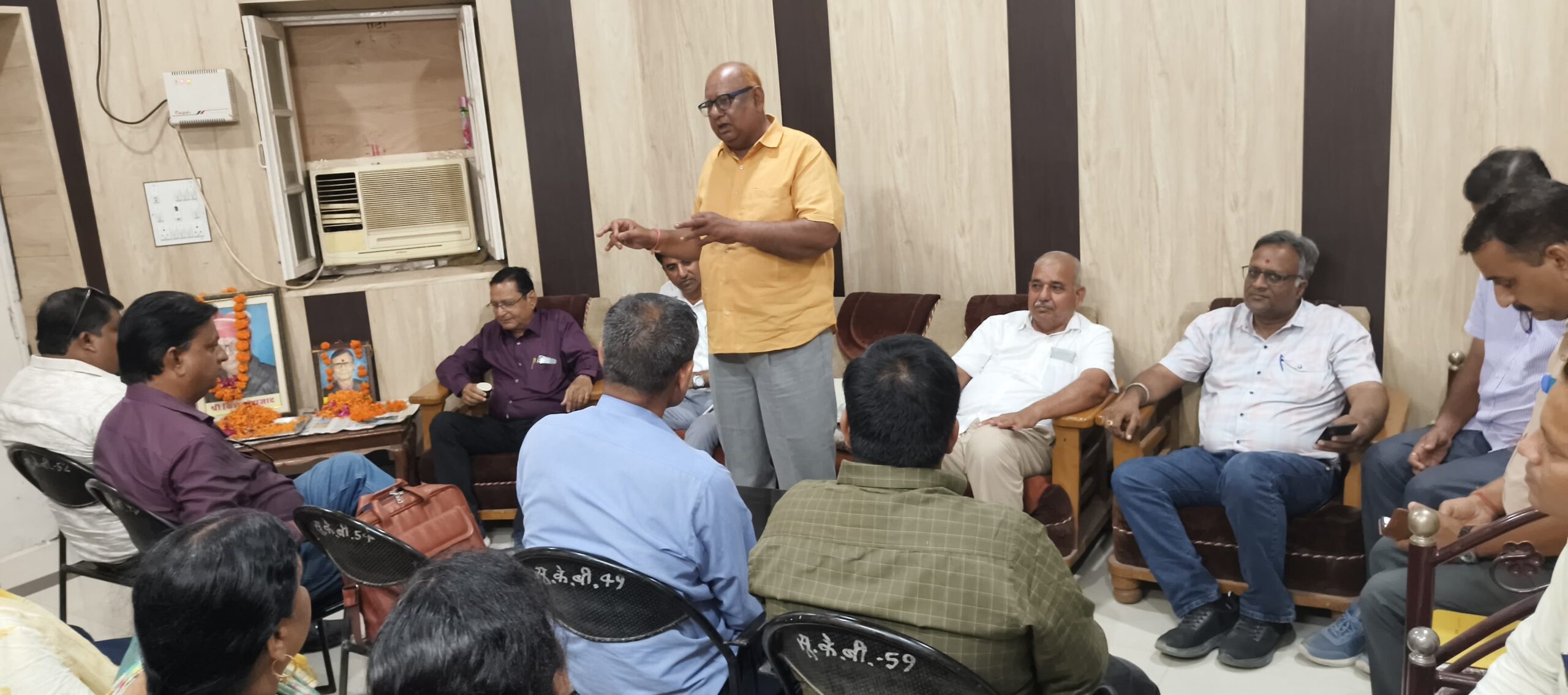 दिनेश चंद्र सक्सेना एवं किशन व्यास आजाद स्मृति व्याख्यानमाला एवं श्रद्धांजलि सभा आयोजित*