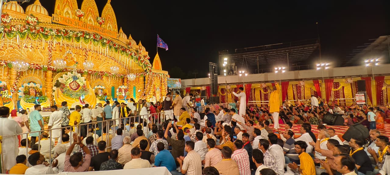 महंत मोहनदास महाराज के सान्निध्य में भक्ति और संकीर्तन के साथ संपन्न हुआ ‘श्याम अखाड़ा 2.0’