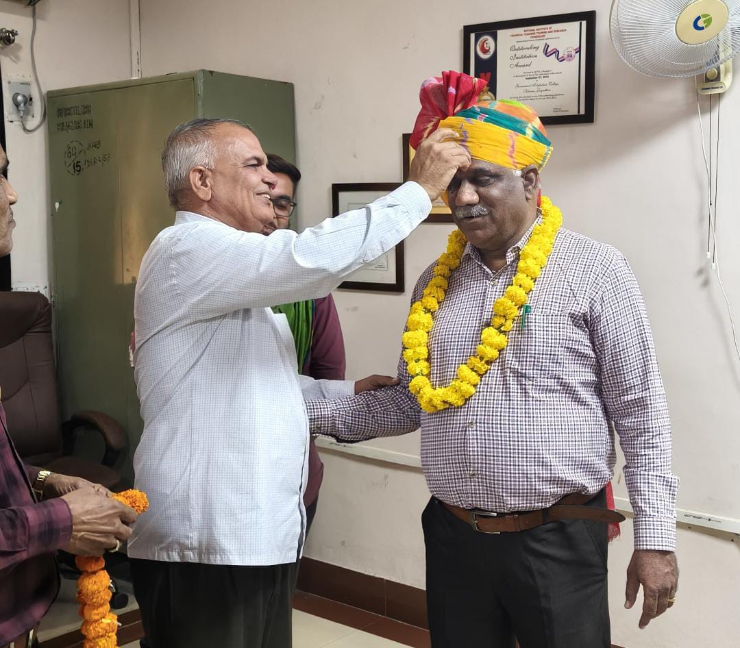 राजकीय पॉलिटेक्निक कॉलेज बीकानेर को मिला नया नेतृत्व, भवानी प्रकाश बने प्रिंसिपल